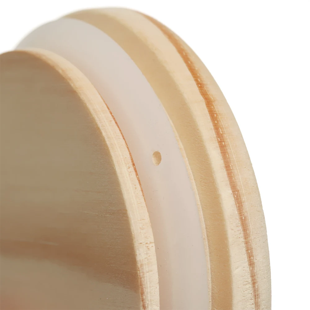 Wood Mason Jar Lid Reusable Canning Caps Various Sizes Bottle Sealing Caps Wide Mouth Cover Wood Lids Kitchen Organization