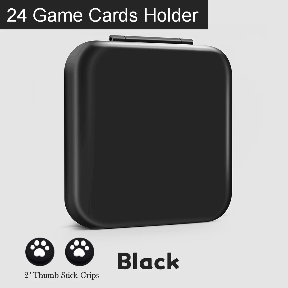 Nintend Switch Game Card Storage Box Colorful Hard Shell Case With 24 Cartridge Slots For Nintendo Switch Lite Accessories