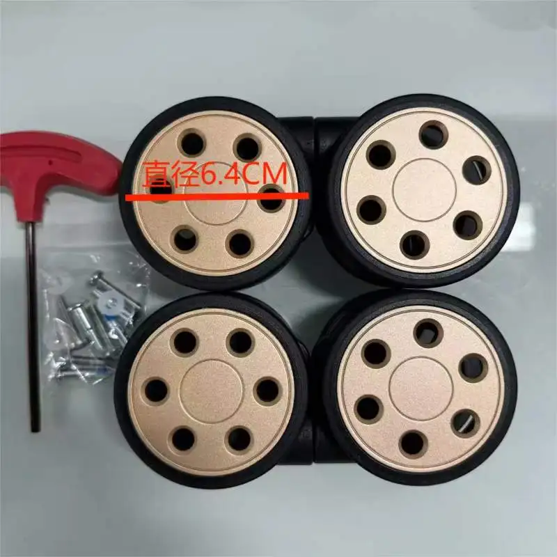 1pc Suitcase Wheel for Rimowa Luggage Load-bearing Wheels Special Trolley Case Silent Casters Luggage Accessories