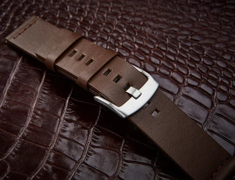 20mm 22mm Watch band Quick release Leather Strap for Samsung Galaxy Watch 3 Active2 40 44mm huawei watch gt 2 WatchBand 24 18mm