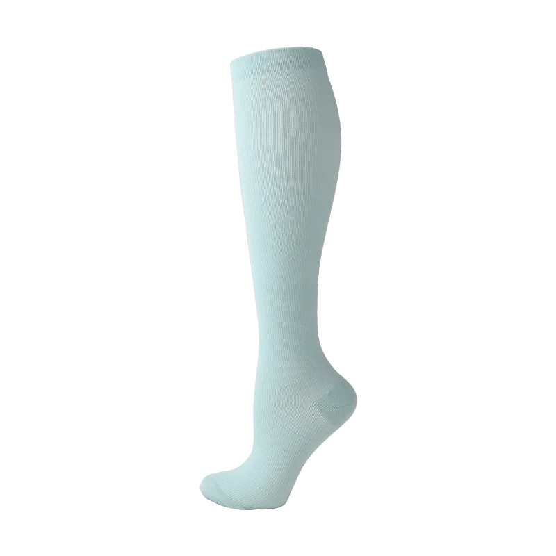 1 PAIR 26 Styles Candy Color Compression Stocking Blood Circulation Promotion Slimming Socks Anti-Fatigue Comfortable Socks