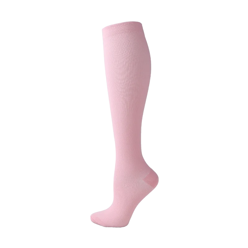 1 PAIR 26 Styles Candy Color Compression Stocking Blood Circulation Promotion Slimming Socks Anti-Fatigue Comfortable Socks