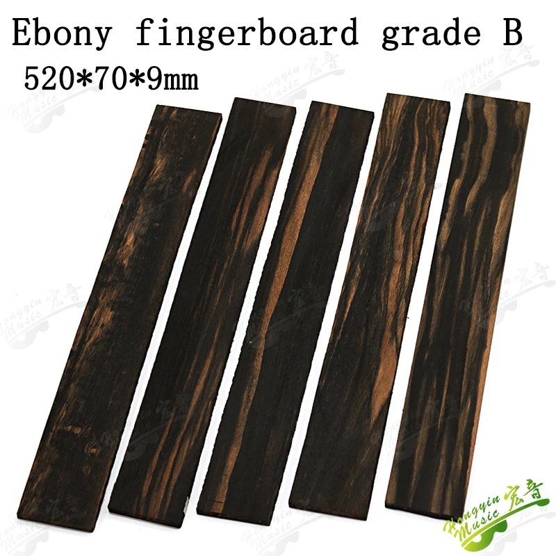 3A A B African Ebony Guitar Ebony Fingerboard Wool Board Ballad Classical Electric Guitar Wood Material Accessories