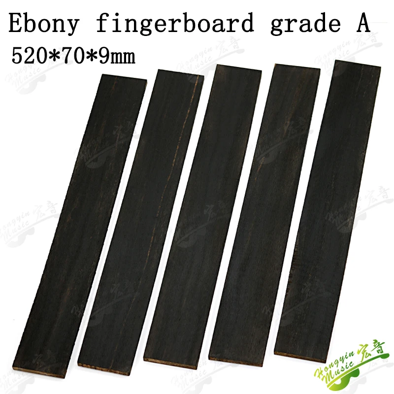 3A A B African Ebony Guitar Ebony Fingerboard Wool Board Ballad Classical Electric Guitar Wood Material Accessories