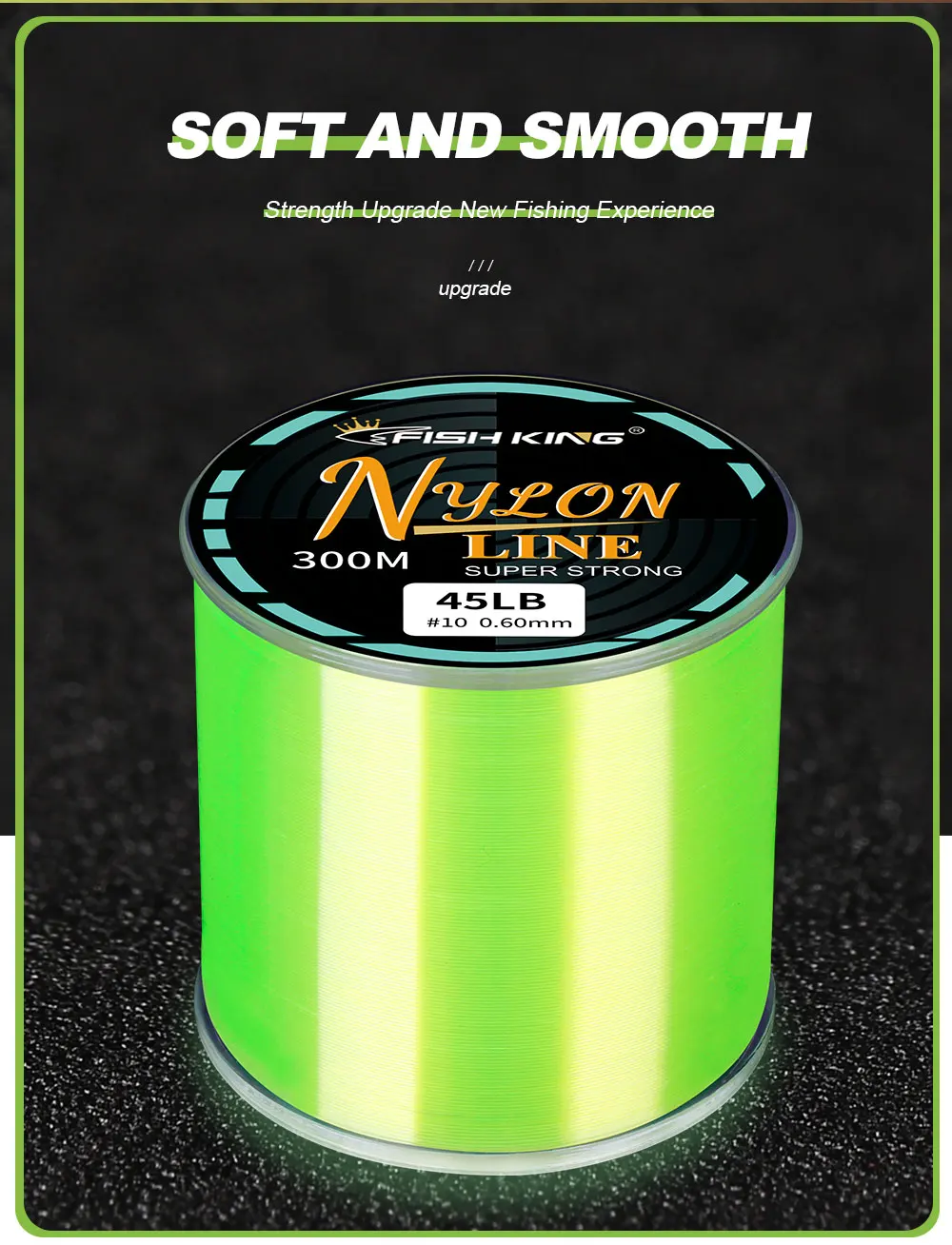 NGB Fishing Line Nylon Line Super Strong 300m/500m 4.13-34.32LB Monofilament Line Japan Material Fishline for Carp Fishing