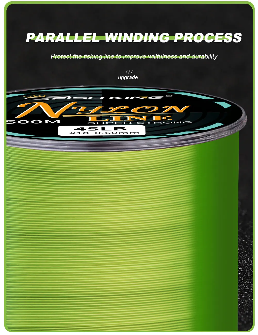 NGB Fishing Line Nylon Line Super Strong 300m/500m 4.13-34.32LB Monofilament Line Japan Material Fishline for Carp Fishing