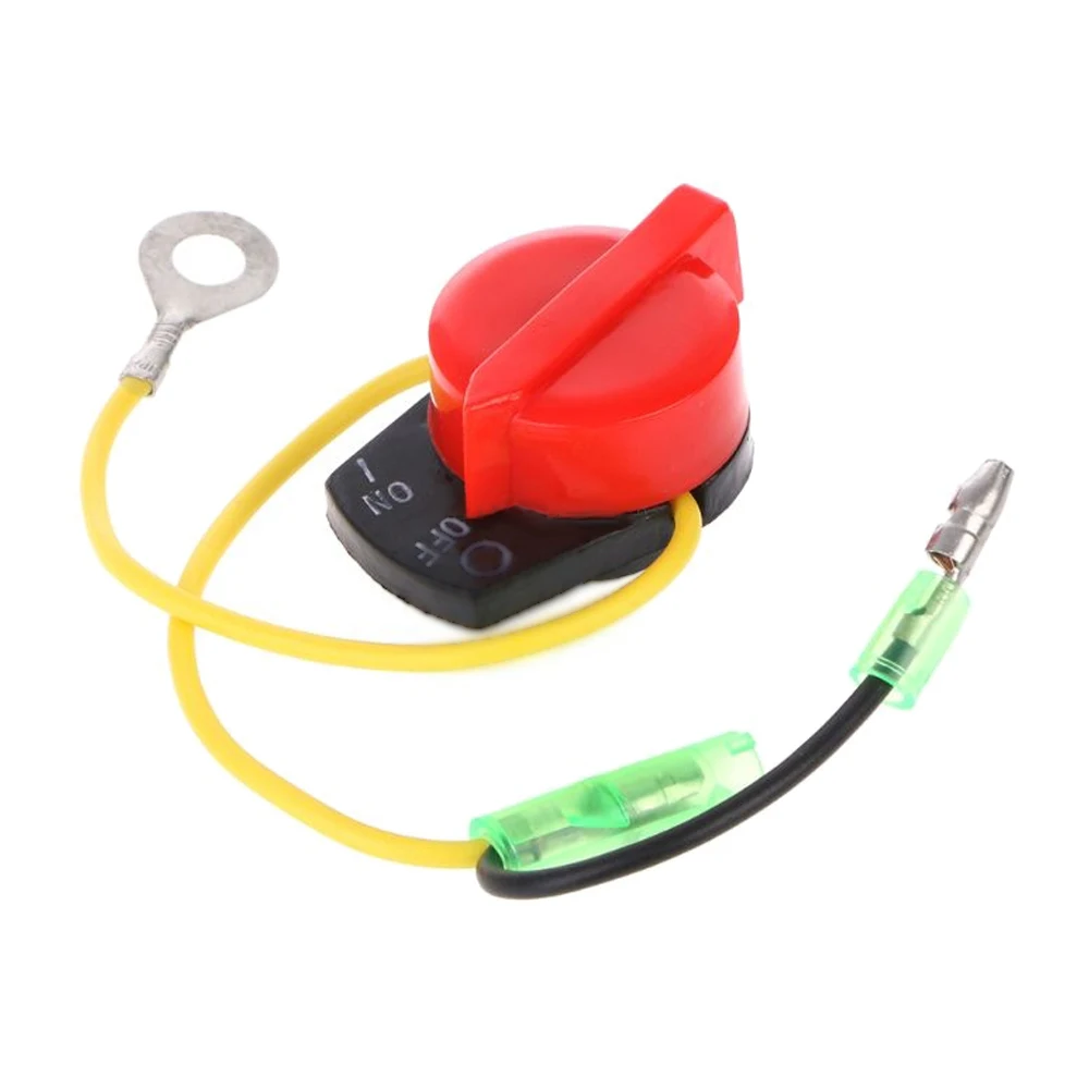 2 / 3 Wire Metal Switch Engine Power Stop on Off Kill Switch Control for Honda GX110 GX120 GX160 GX200 GX240 High Quality