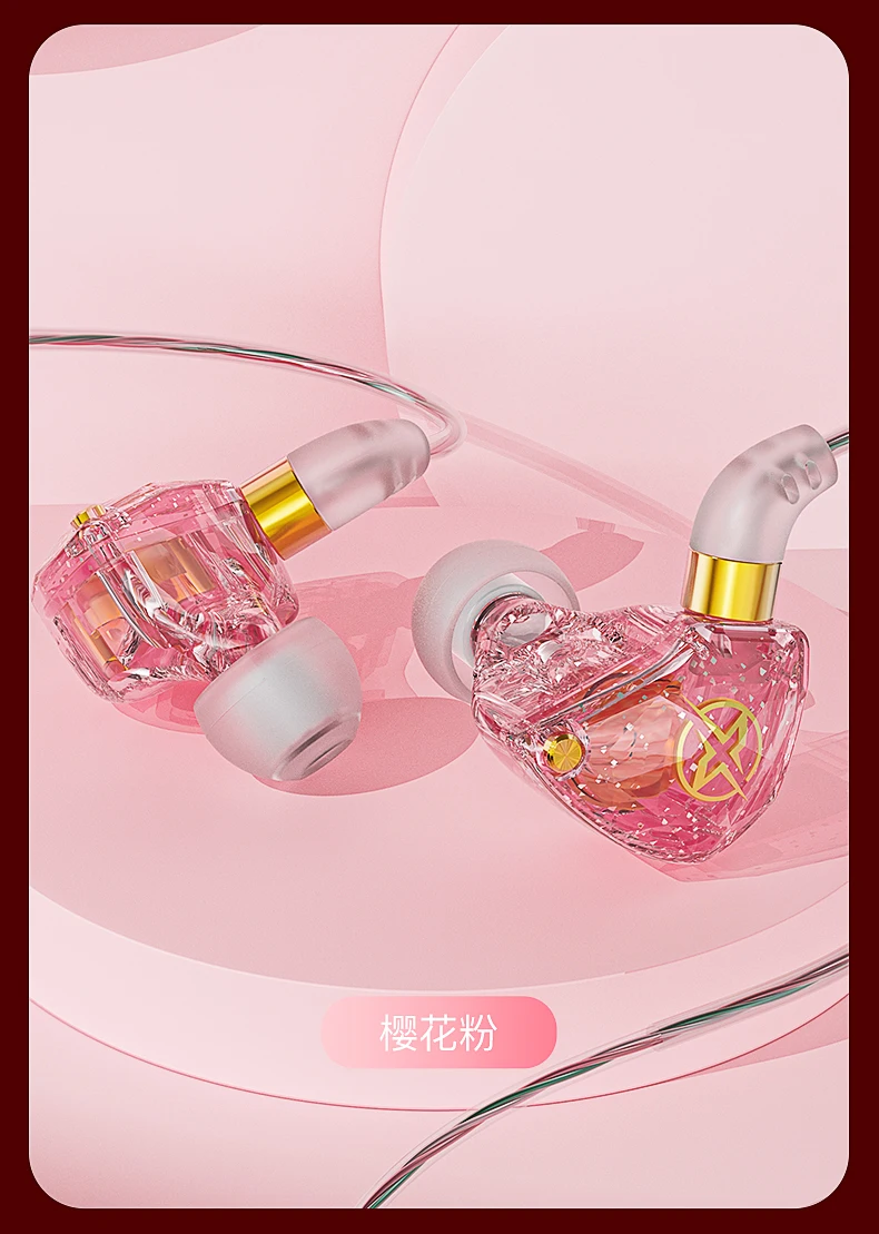X6 3.5mm Wired Earphone Bass HiFi Headphones Stereo Girl Gift Music Earphones Musician Headset Gamer Earbuds for Huawei