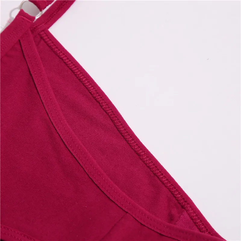 New Women's Cotton Briefs Sexy Low Waist Underwear M-2XL Female Underpant Soft Woman Sexy Panty Plus Size Lingerie