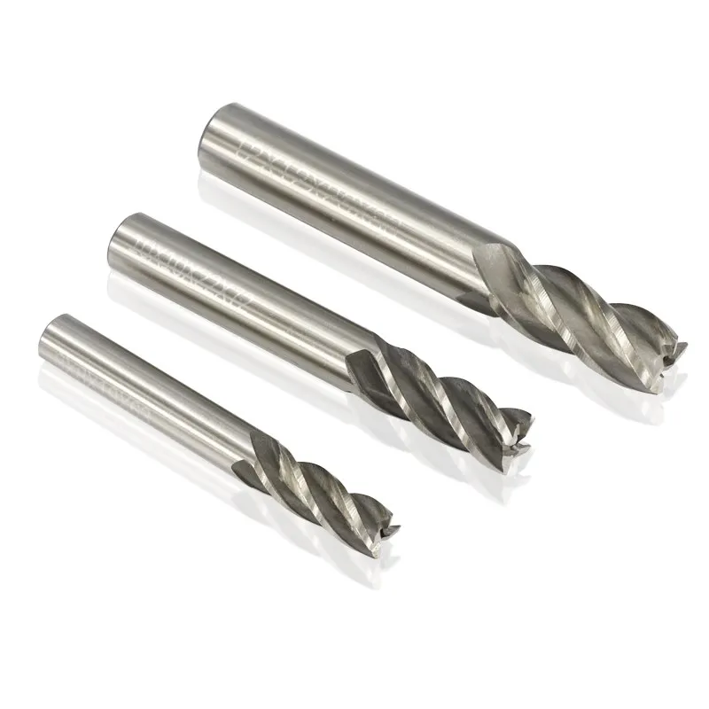 XCAN HSS Milling Cutter 4 Flute End Mill 1.5-13mm for CNC Machine Milling Tools Router Bit Metal Cutter Aluminum Milling Bit