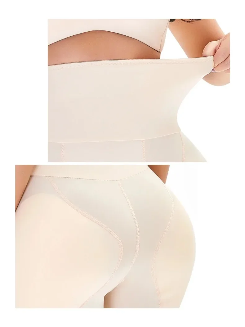 BBL Shorts Shapewear Butt Lifter Control Panties Body Shaper Fake Pad Foam Padded Hip Enhancer Female Shapewear Hourglass Body