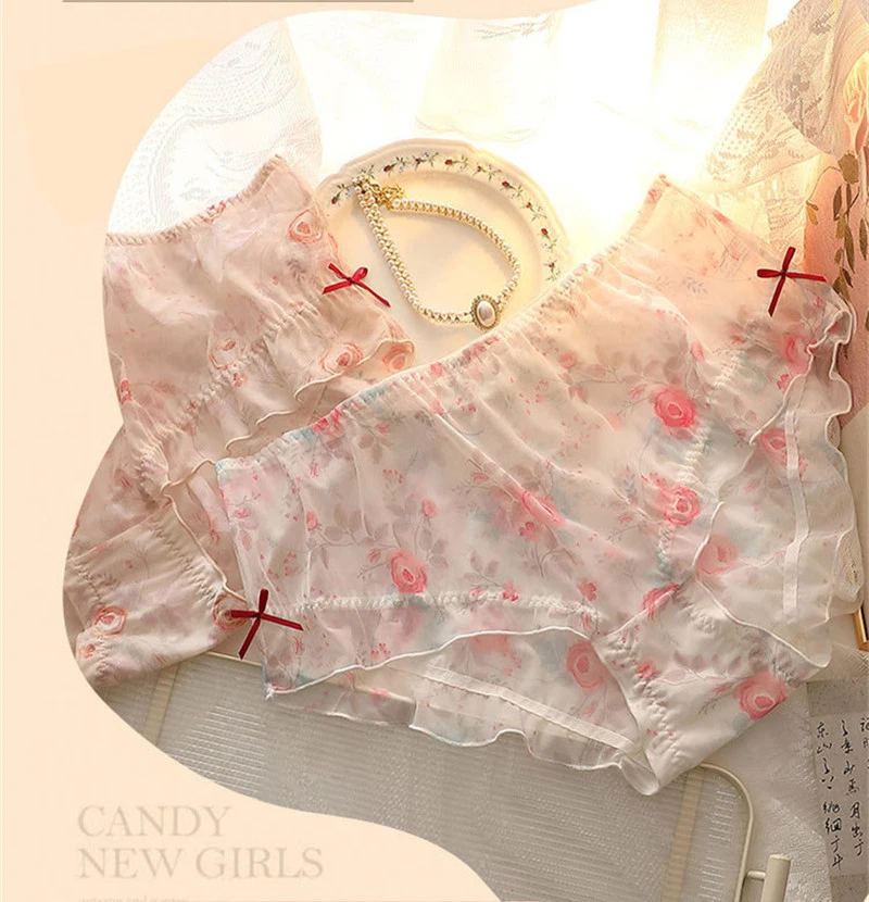New Vintage calzones para mujer aristocratic sexy panties plus size ropa interior femenina lingerie Lolita lace underwear women