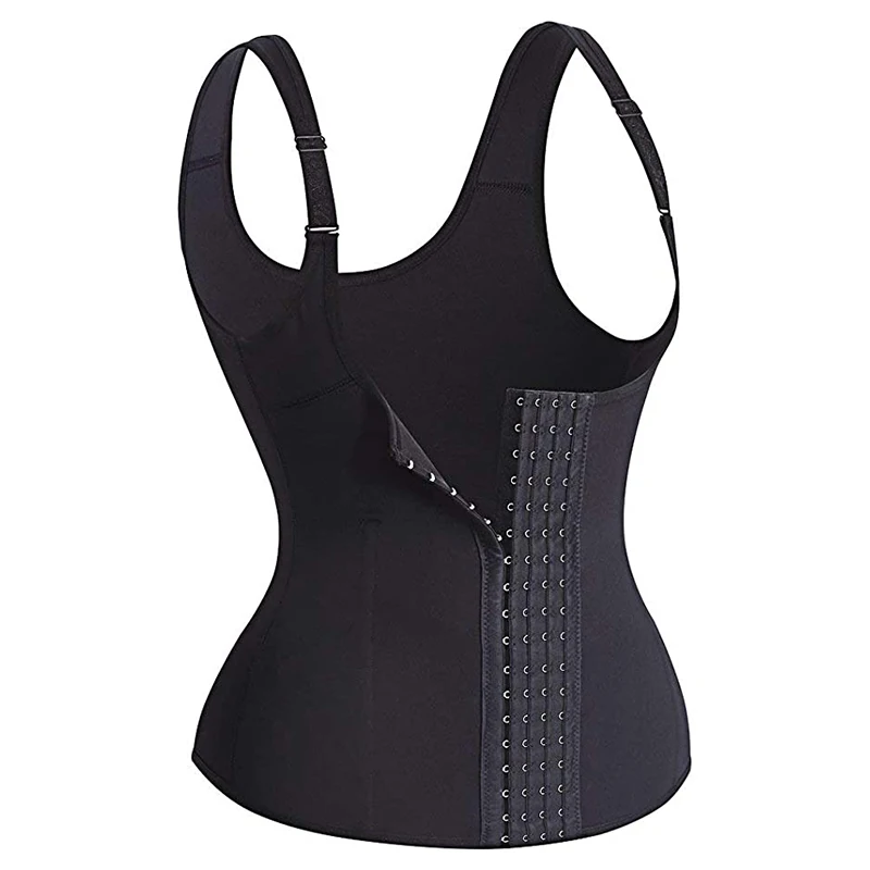 Waist Trainer Vest Slimming Corset for Weight Loss Body Shaper Sauna Suit Compression Shirt Belly Girdle Tops Shapewear Strap