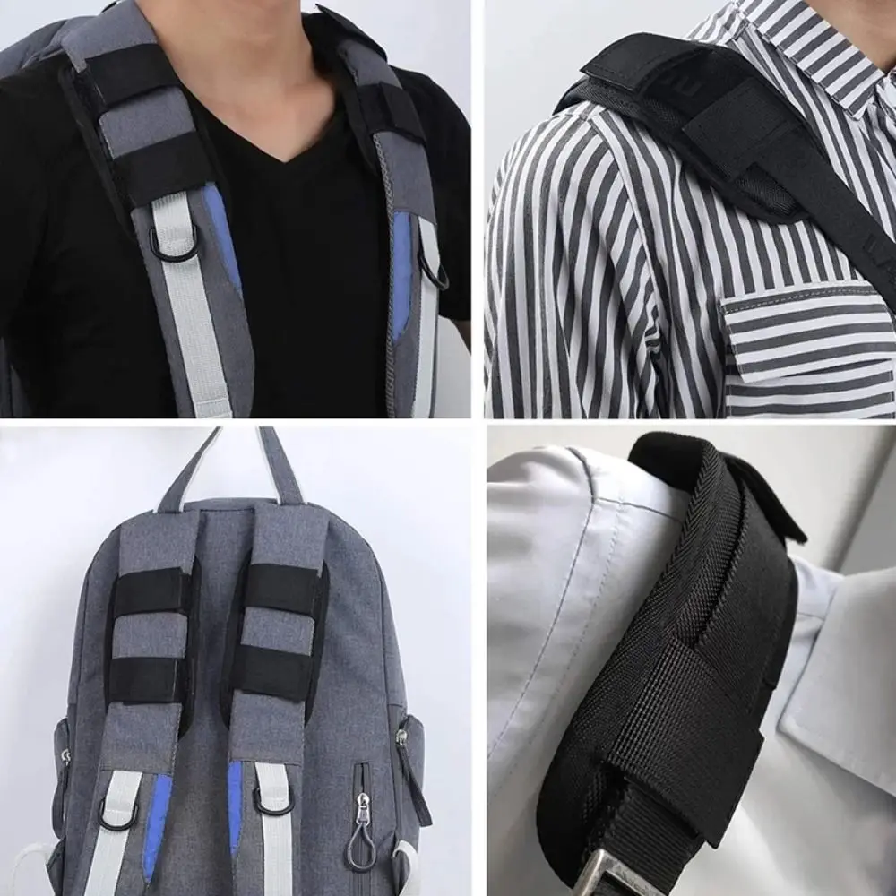 1pc Detachable Shoulder Strap Pad Cushion For Backpack Shoulder Bag Decompression Non Slip Shoulder Strap Pad Bags Accessories