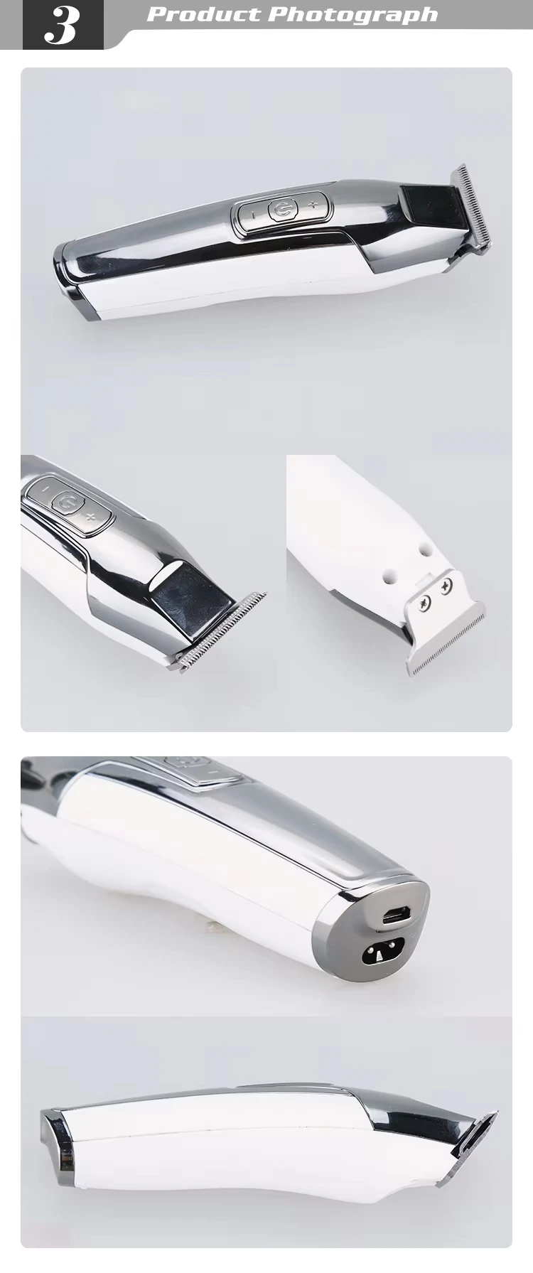 Kemei KM-5027 Original Electric Hair Clipper Rechargeable Hair Trimmer LCD Display Hairdresser Professional Cutting Machine