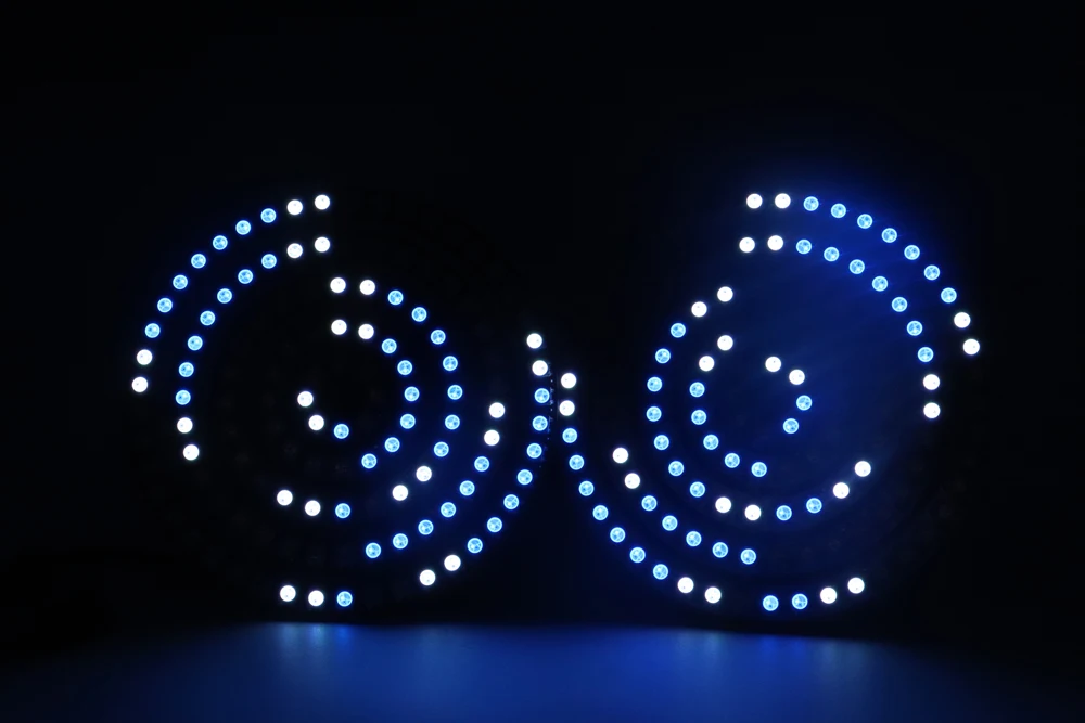 WS2812b Led Ring Addressable 8/16/24/35/45Leds 5050 RGB Led Diode Ring Color IC Built-in LED