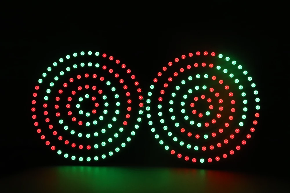 WS2812b Led Ring Addressable 8/16/24/35/45Leds 5050 RGB Led Diode Ring Color IC Built-in LED
