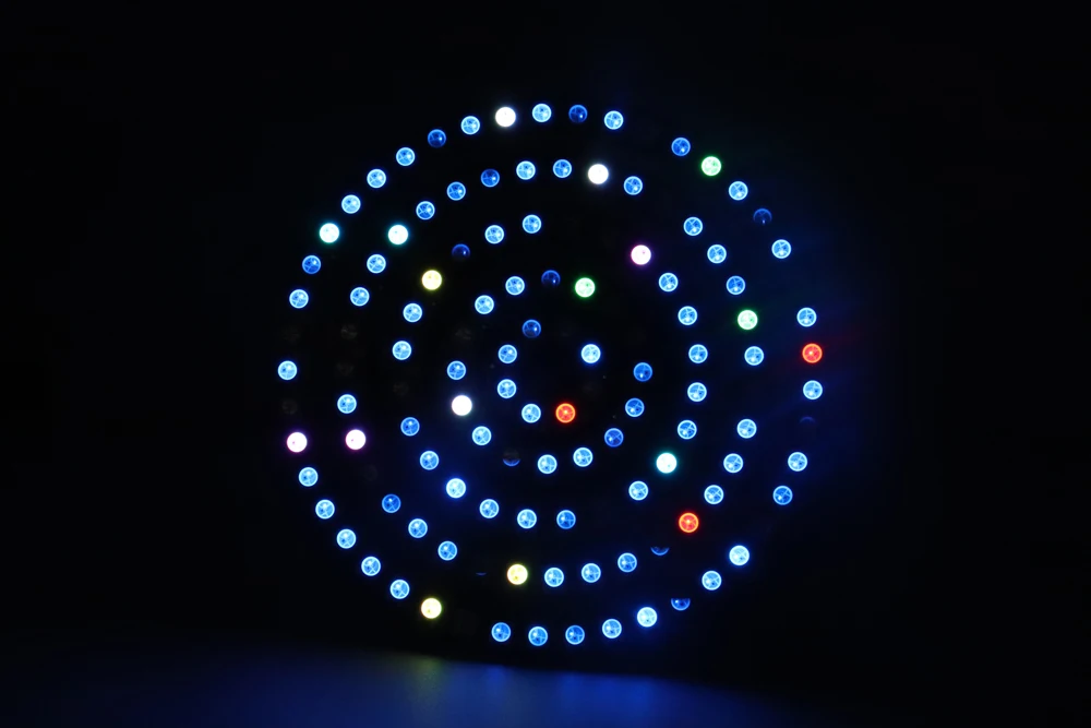 WS2812b Led Ring Addressable 8/16/24/35/45Leds 5050 RGB Led Diode Ring Color IC Built-in LED