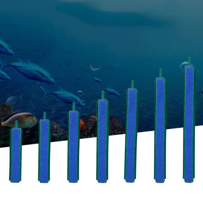 10/15/20/25/30/35/40cm Air Pump Sand Stone Aquarium Oxygen Pump Fresh Air Stone Bubble Bar Aquarium Fish Tank Aerator Pump