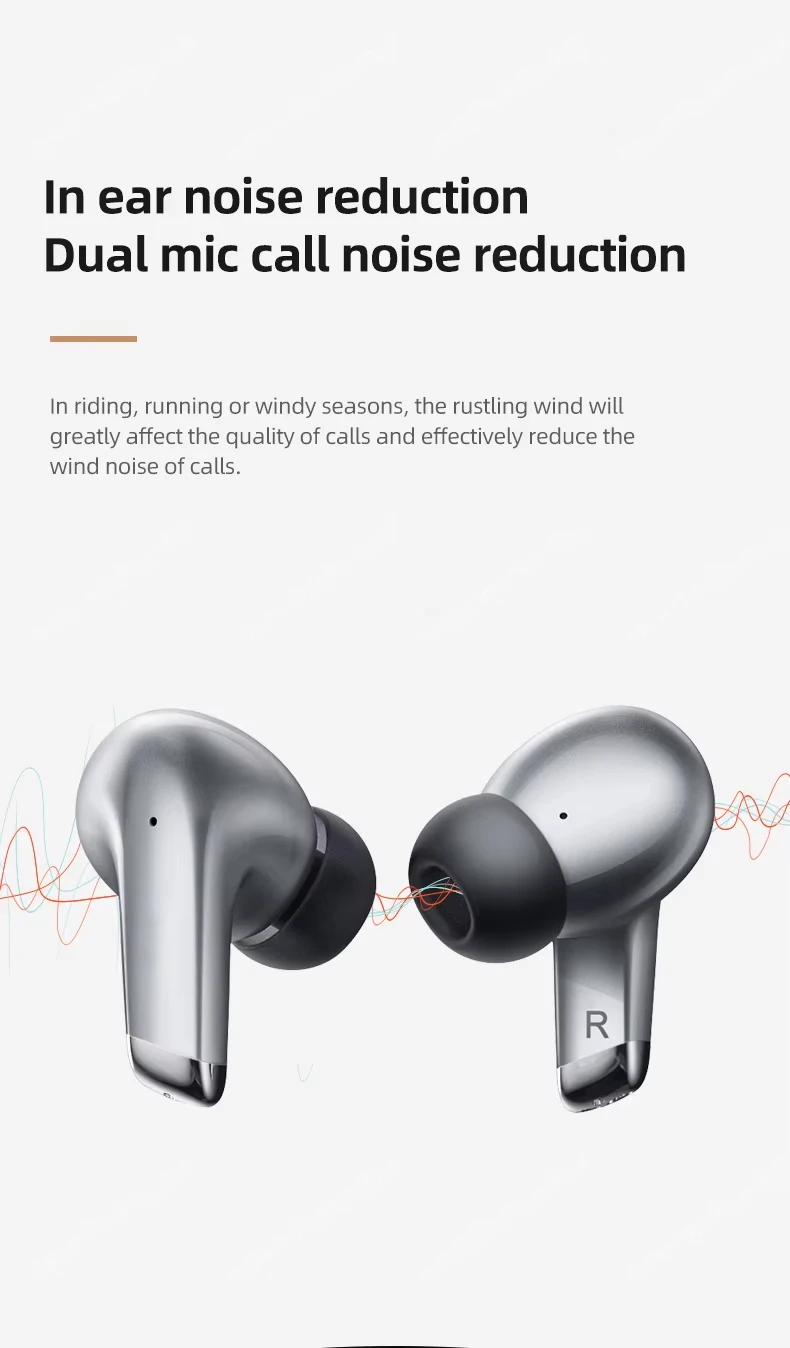 Choice Lenovo LP5 Wireless Bluetooth Earbuds HiFi Music Earphone with Mic Headphones Sports Waterproof Headset Business Type-c