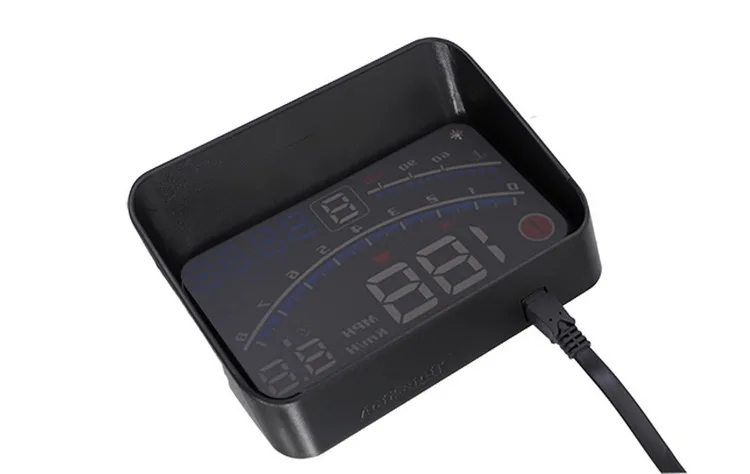 Vjoycar V41 Newest Head Up Display Car OBDII EUOBD 5.5" Windshield Projector HUD Display Shift Reminder Water Temp. RPM KM/H MPH