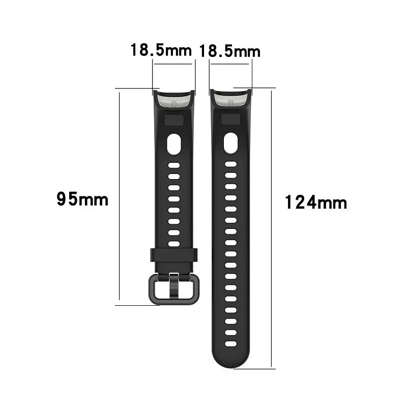 TPU Strap for Huawei Band 4 Watchband Band4 Huawei4 Straps Bracelet De Montre Correa De Reloj Pasek Do Zegarka Replacement Band