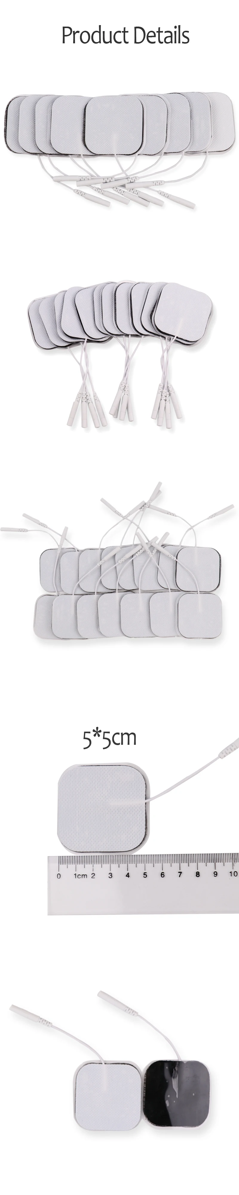 100/50/30/20P TENS EMS Electrode Pads Gel Patch For Electrode Stickers Electrodes Acupuncture Massager Nerve Muscle Stimulator