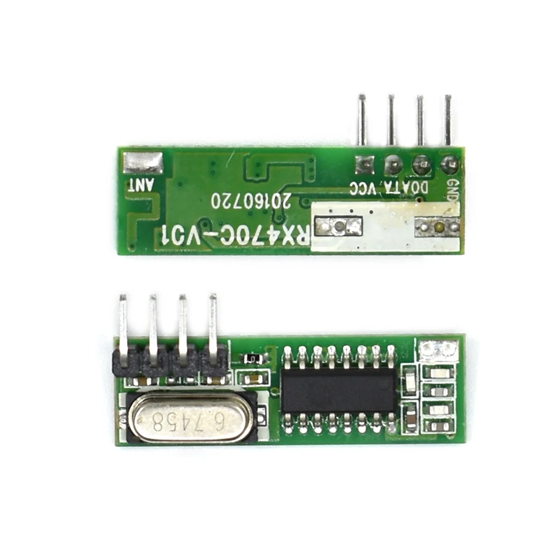 433 Mhz Superheterodyne RF Receiver and Transmitter Module 433Mhz Remote controls For Arduino uno Wireless module Diy Kits