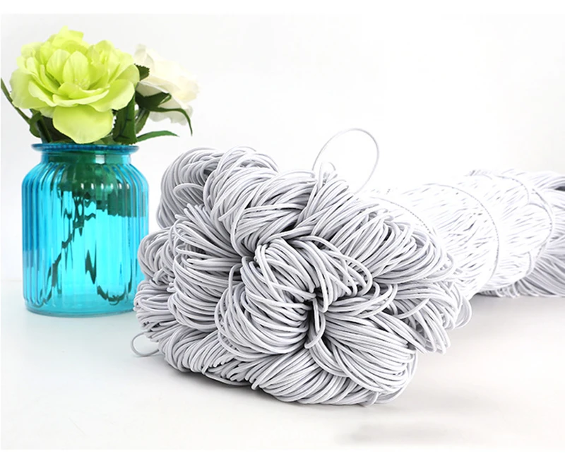 2/2.5/3/4/5/6mm Strong Elastic Rope Bungee Shock Cord Stretch String For DIY Jewelry Making Garment Sewing DIY Handmade Craft