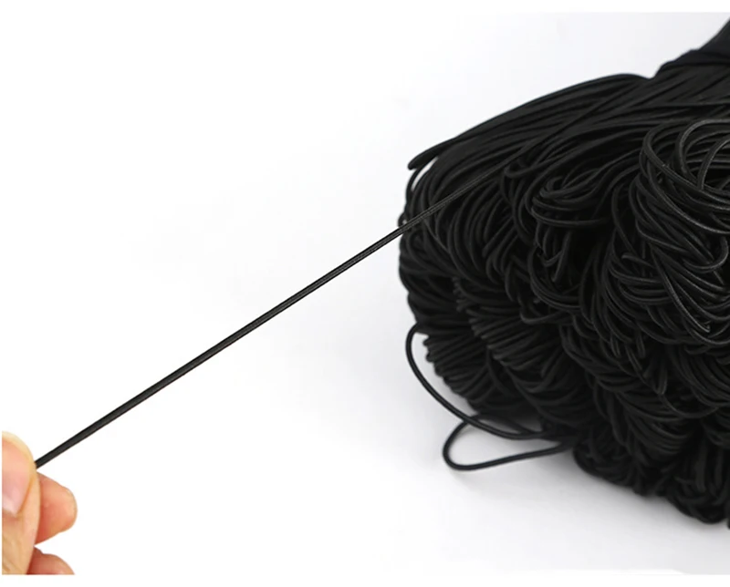 2/2.5/3/4/5/6mm Strong Elastic Rope Bungee Shock Cord Stretch String For DIY Jewelry Making Garment Sewing DIY Handmade Craft