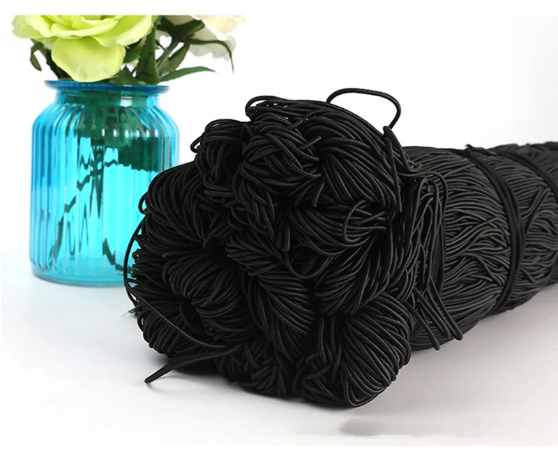2/2.5/3/4/5/6mm Strong Elastic Rope Bungee Shock Cord Stretch String For DIY Jewelry Making Garment Sewing DIY Handmade Craft