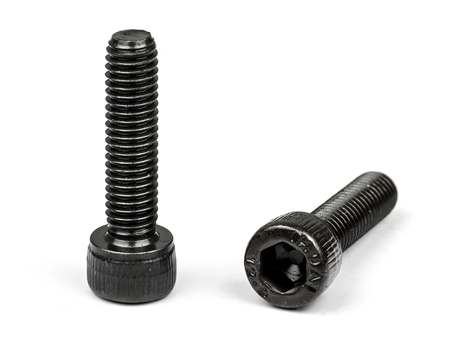 NINDEJIN Hexagon Hex Socket Cap Head Screw Bolts M1.6 M2 M2.5 M3 M4 M5 M6 M8 M10 12.9 Grade Carbon Steel Allen Screw DIN912