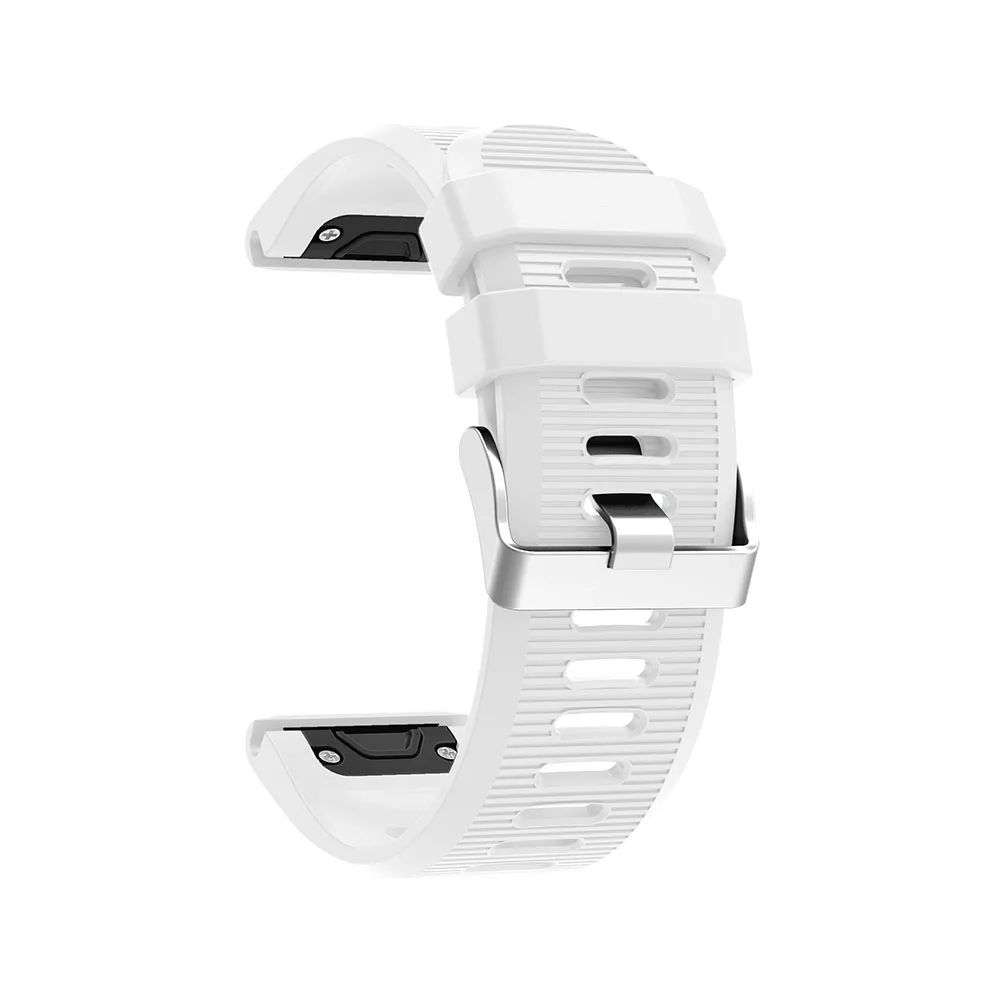 26 22 20mm Quick Release EasyFit Silicone Watchband WristStrap For Garmin Fenix 6 5X 5 5s Plus 3 3HR S60 D2 Mk1 Smart watchstrap