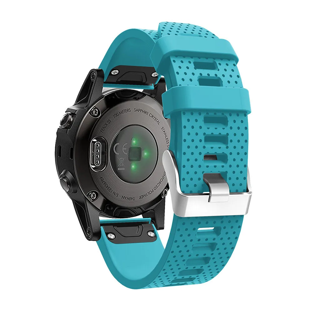 26 22 20mm Quick Release EasyFit Silicone Watchband WristStrap For Garmin Fenix 6 5X 5 5s Plus 3 3HR S60 D2 Mk1 Smart watchstrap