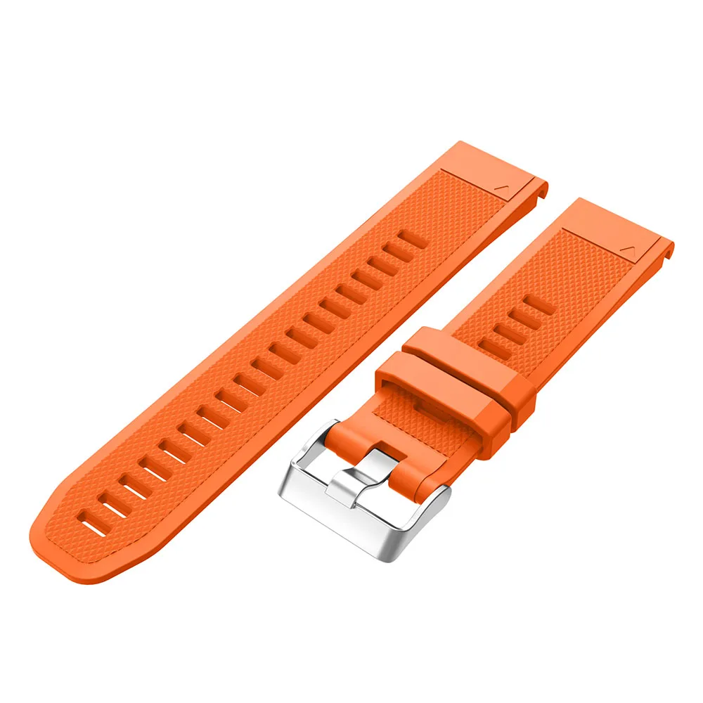 26 22 20mm Quick Release EasyFit Silicone Watchband WristStrap For Garmin Fenix 6 5X 5 5s Plus 3 3HR S60 D2 Mk1 Smart watchstrap