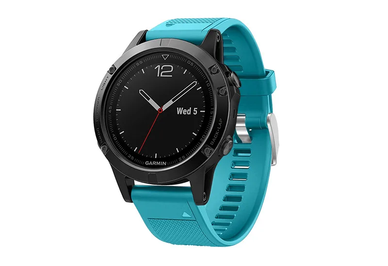 26 22 20mm Quick Release EasyFit Silicone Watchband WristStrap For Garmin Fenix 6 5X 5 5s Plus 3 3HR S60 D2 Mk1 Smart watchstrap