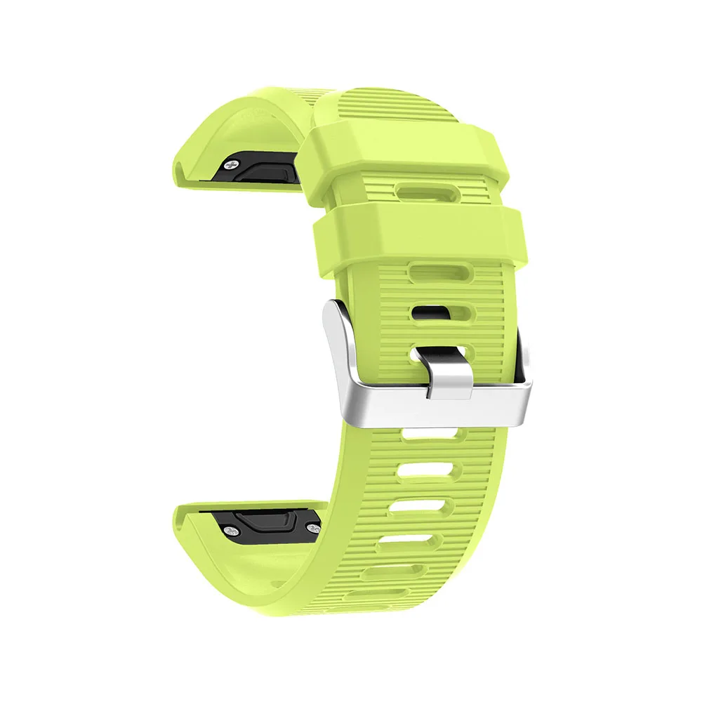 26 22 20mm Quick Release EasyFit Silicone Watchband WristStrap For Garmin Fenix 6 5X 5 5s Plus 3 3HR S60 D2 Mk1 Smart watchstrap