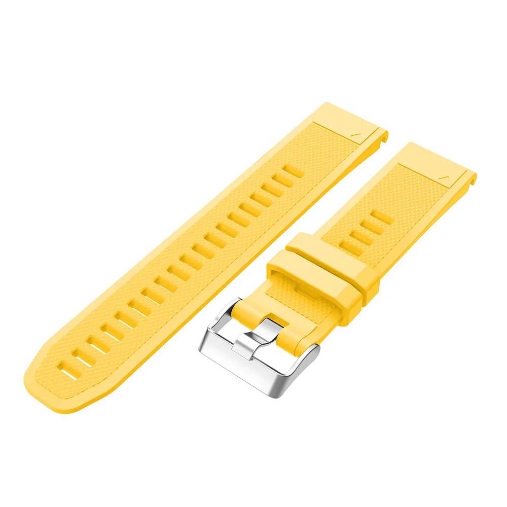 26 22 20mm Quick Release EasyFit Silicone Watchband WristStrap For Garmin Fenix 6 5X 5 5s Plus 3 3HR S60 D2 Mk1 Smart watchstrap