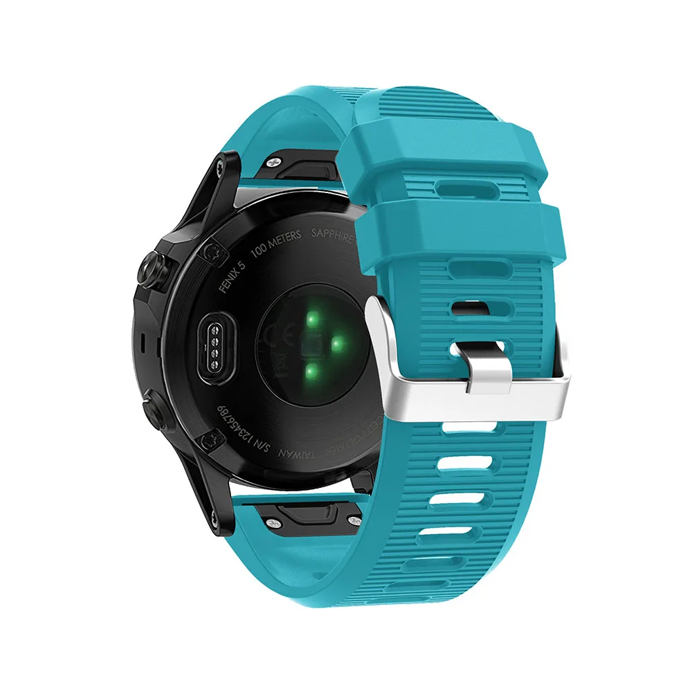 26 22 20mm Quick Release EasyFit Silicone Watchband WristStrap For Garmin Fenix 6 5X 5 5s Plus 3 3HR S60 D2 Mk1 Smart watchstrap