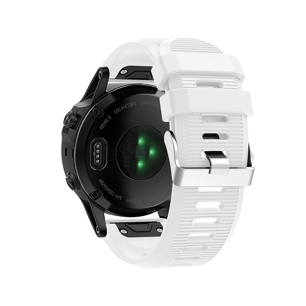26 22 20mm Quick Release EasyFit Silicone Watchband WristStrap For Garmin Fenix 6 5X 5 5s Plus 3 3HR S60 D2 Mk1 Smart watchstrap