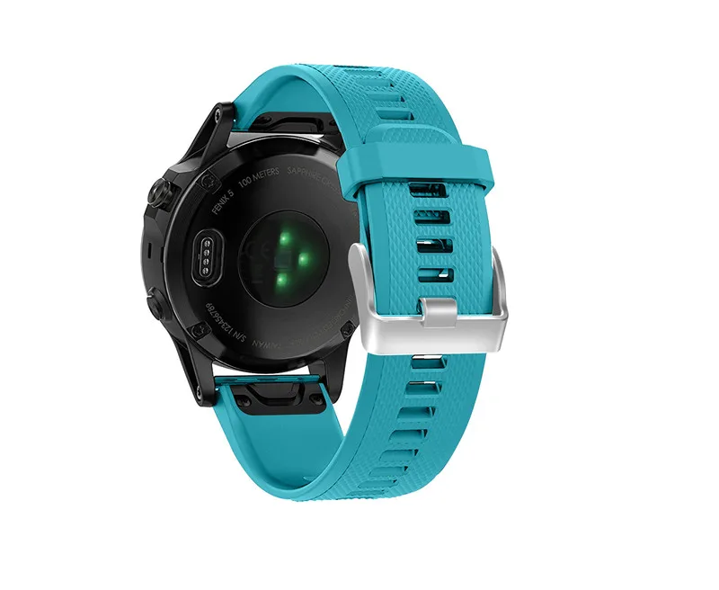 26 22 20mm Quick Release EasyFit Silicone Watchband WristStrap For Garmin Fenix 6 5X 5 5s Plus 3 3HR S60 D2 Mk1 Smart watchstrap