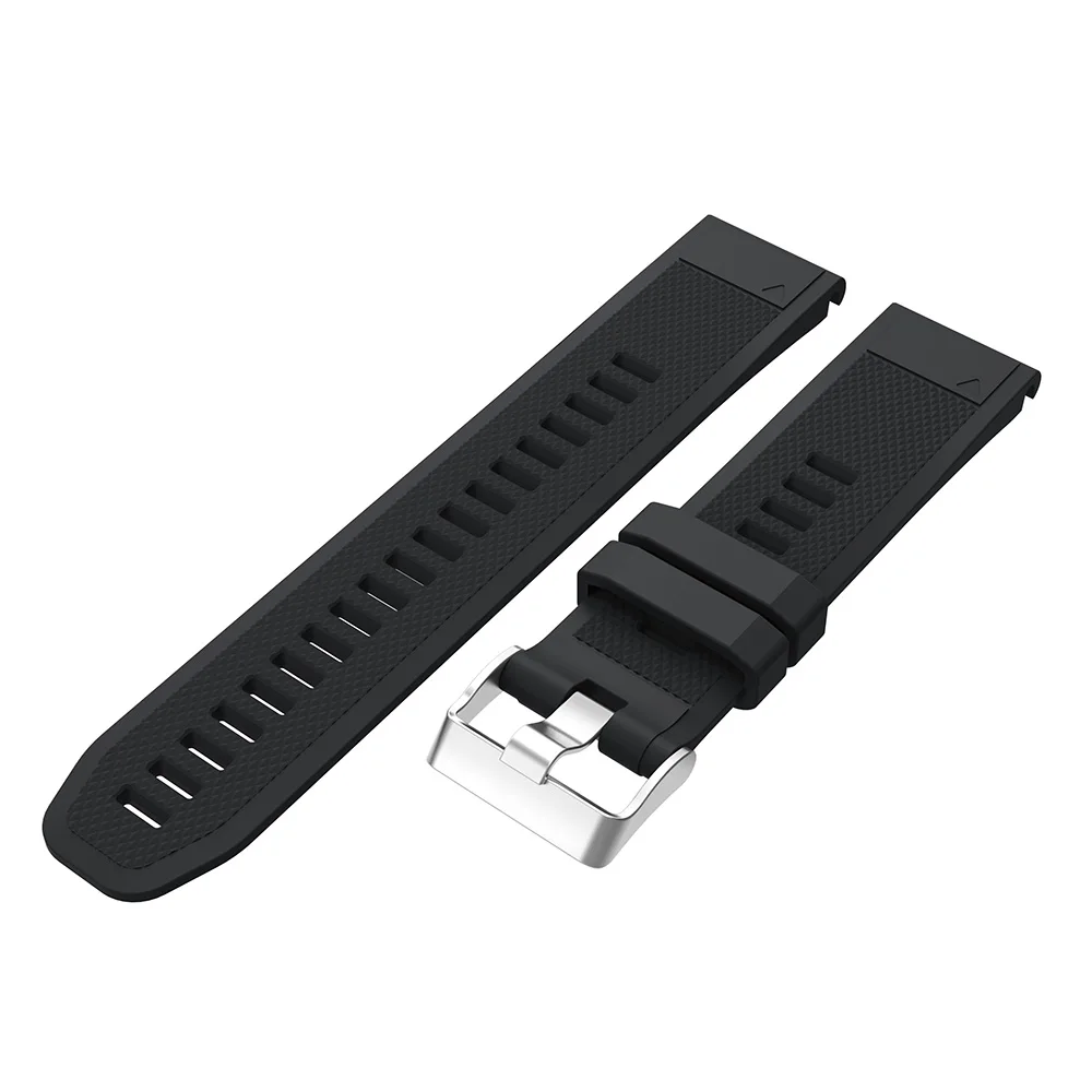 26 22 20mm Quick Release EasyFit Silicone Watchband WristStrap For Garmin Fenix 6 5X 5 5s Plus 3 3HR S60 D2 Mk1 Smart watchstrap