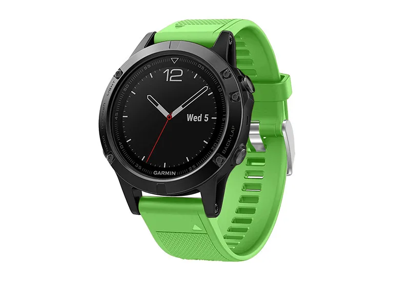 26 22 20mm Quick Release EasyFit Silicone Watchband WristStrap For Garmin Fenix 6 5X 5 5s Plus 3 3HR S60 D2 Mk1 Smart watchstrap