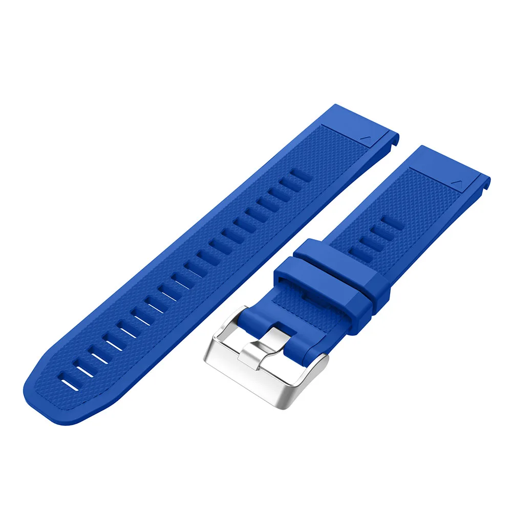 26 22 20mm Quick Release EasyFit Silicone Watchband WristStrap For Garmin Fenix 6 5X 5 5s Plus 3 3HR S60 D2 Mk1 Smart watchstrap
