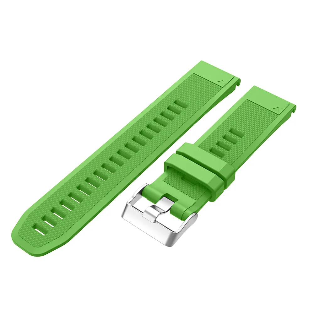 26 22 20mm Quick Release EasyFit Silicone Watchband WristStrap For Garmin Fenix 6 5X 5 5s Plus 3 3HR S60 D2 Mk1 Smart watchstrap