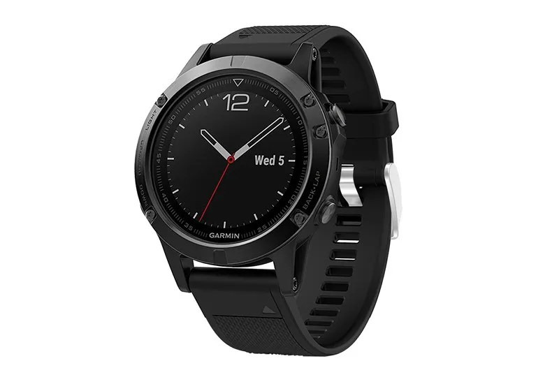 26 22 20mm Quick Release EasyFit Silicone Watchband WristStrap For Garmin Fenix 6 5X 5 5s Plus 3 3HR S60 D2 Mk1 Smart watchstrap