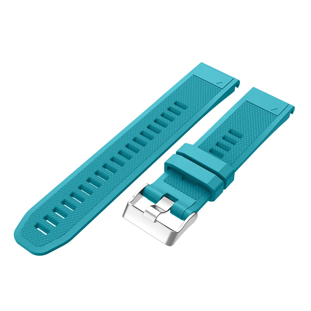 26 22 20mm Quick Release EasyFit Silicone Watchband WristStrap For Garmin Fenix 6 5X 5 5s Plus 3 3HR S60 D2 Mk1 Smart watchstrap