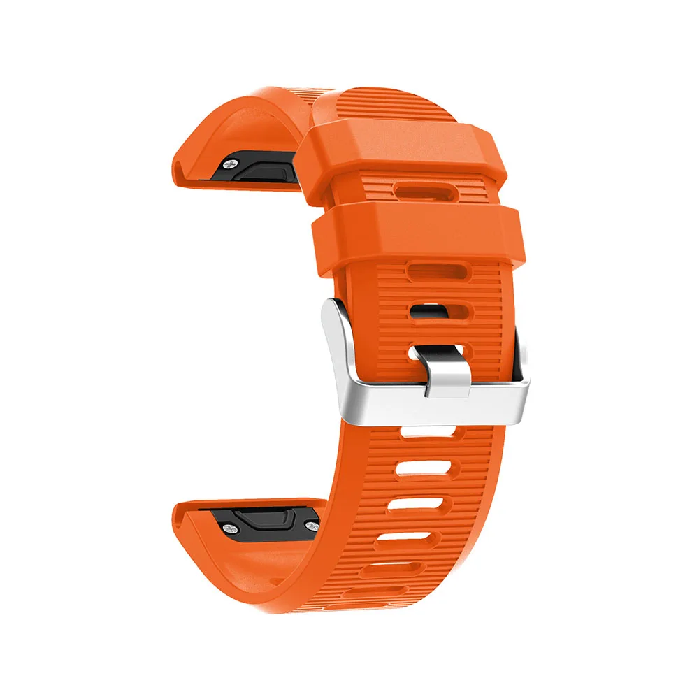 26 22 20mm Quick Release EasyFit Silicone Watchband WristStrap For Garmin Fenix 6 5X 5 5s Plus 3 3HR S60 D2 Mk1 Smart watchstrap