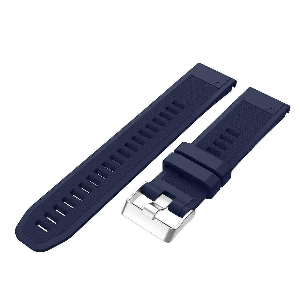 26 22 20mm Quick Release EasyFit Silicone Watchband WristStrap For Garmin Fenix 6 5X 5 5s Plus 3 3HR S60 D2 Mk1 Smart watchstrap