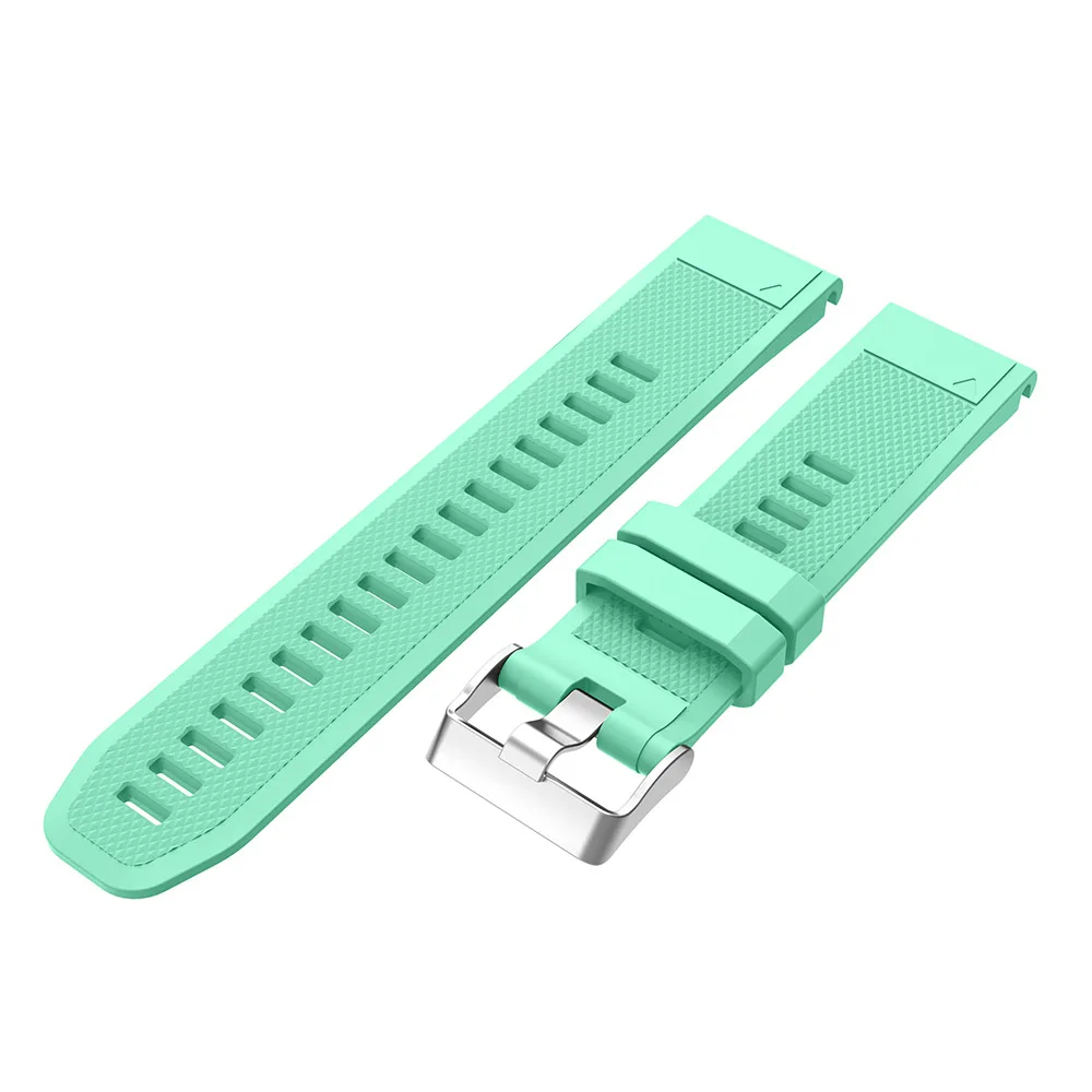 26 22 20mm Quick Release EasyFit Silicone Watchband WristStrap For Garmin Fenix 6 5X 5 5s Plus 3 3HR S60 D2 Mk1 Smart watchstrap